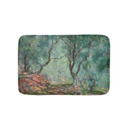 Olijfbomen in de tuinen Moreno (door Monet) Badmat