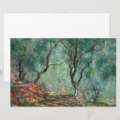 Olijfbomen in de tuinen Moreno (door Monet) Briefpapier (Voorkant / Achterkant)