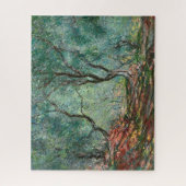 Olijfbomen in de tuinen Moreno (door Monet) Legpuzzel (Verticaal)
