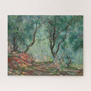 Olijfbomen in de tuinen Moreno (door Monet) Legpuzzel