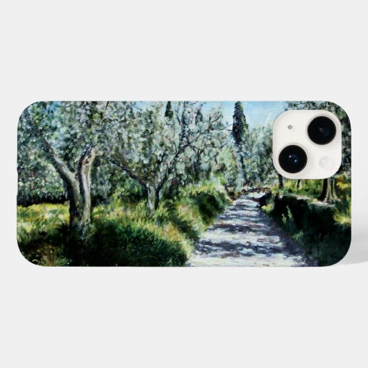 OLIJFBOMEN IN DE ZIN VAN RIMAGGIO / Toscane Case-Mate iPhone Case (Achterkant (horizontaal))