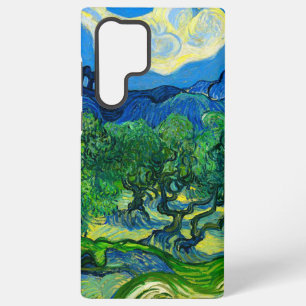 Olijfbomen in een bergachtig landschap van Van Gog Samsung Galaxy Hoesje
