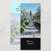 OLIJFBOMEN IN FLORENCE KAART (Voorkant / Achterkant)