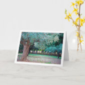 Olijfbomen in het park kaart (Gele Bloem)