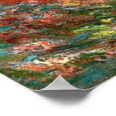 Olijfbomen in het Poster van de tuin (Hoek)