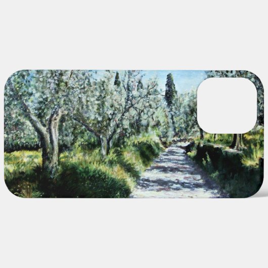 OLIJFBOMEN IN HET ZIN VAN RIMAGGIO Toscane Case-Mate iPhone Case (Achterkant / Rechts)