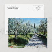 OLIJFBOMEN IN RIMAGGIO BRIEFKAART (Voorkant / Achterkant)