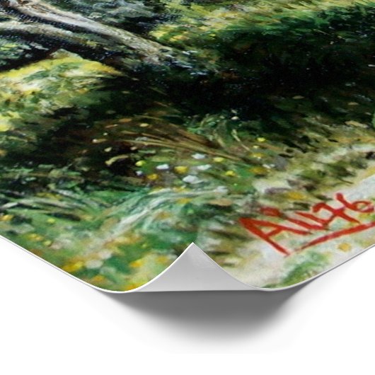 OLIJFBOMEN IN RIMAGGIO POSTER (Hoek)