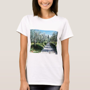 OLIJFBOMEN IN TUSCANY T-SHIRT