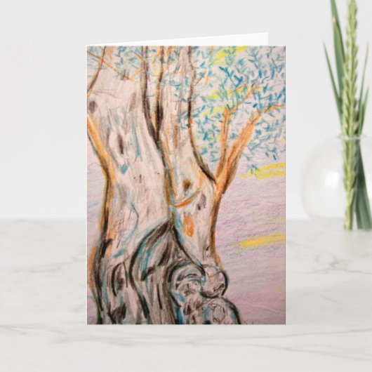 Olijfbomen Kaart (Voorkant)