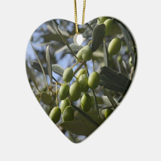 Olijfbomen Keramisch Ornament (Links)