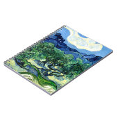 Olijfbomen met Alpilles (1889) Van Gogh spiraal Notitieboek (Linkerzijde)