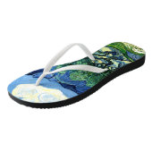 Olijfbomen met Alpilles (1889) Vincent Van Gogh Teenslippers (Schuin)