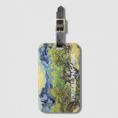 Olijfbomen met Alpilles door Vincent van Gogh Bagagelabel (Voorkant (verticaal))