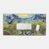 Olijfbomen met Alpilles door Vincent van Gogh Bureaumat (Keyboard & Muis)