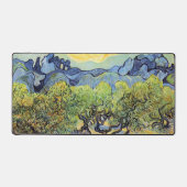 Olijfbomen met Alpilles door Vincent van Gogh Bureaumat (Voorkant)