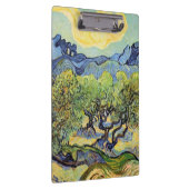 Olijfbomen met Alpilles door Vincent van Gogh Klembord (Rechts)