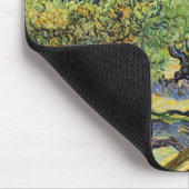 Olijfbomen met Alpilles door Vincent van Gogh Muismat (Hoek)