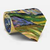 Olijfbomen met Alpilles door Vincent van Gogh Stropdas (Opgerold)