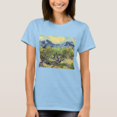 Olijfbomen met Alpilles door Vincent van Gogh T-shirt (Voorkant)