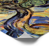 Olijfbomen met Alpilles van Vincent van Gogh Poster (Hoek)