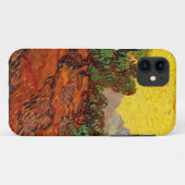 Olijfbomen met gele lucht en zon Case-Mate iPhone case (Achterkant (horizontaal))