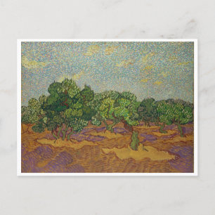 Olijfbomen, Van Gogh Briefkaart