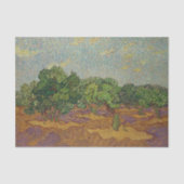 Olijfbomen, Van Gogh, ontkoppeling Tissuepapier (Voorkant)