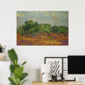 Olijfbomen, Van Gogh Poster (Thuiskantoor)