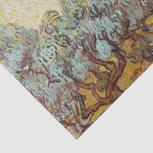 Olijfbomen van Gough Decoupage Paper Tissuepapier (Detail)