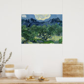 Olijfbomen van het Poster Van Gogh (Keuken)