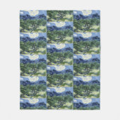 Olijfbomen van Van Gogh - Blue Mountain Kunst Fleece Deken (Voorkant)