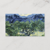 Olijfbomen van Van Gogh - Blue Mountain Kunst Visitekaartje (Achterkant)