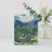 Olijfbomen van Van Gogh Briefkaart (Staand voorkant)
