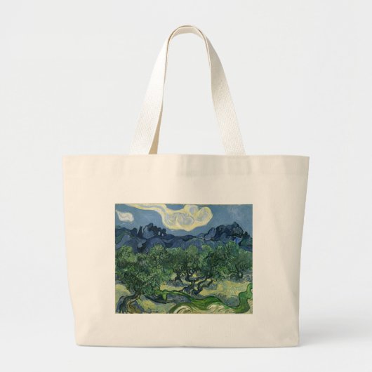 Olijfbomen van Van Gogh Grote Tote Bag (Voorkant)