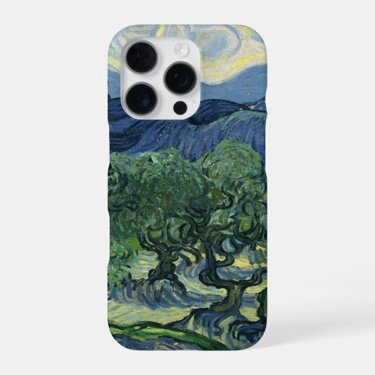 Olijfbomen van Van Gogh iPhone Hoesje (Achterkant)