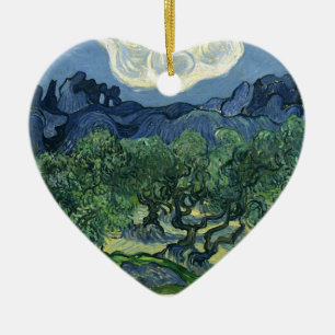 Olijfbomen van Van Gogh Keramisch Ornament