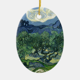 Olijfbomen van Van Gogh Keramisch Ornament