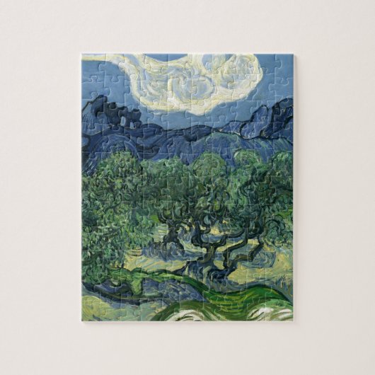 Olijfbomen van Van Gogh Legpuzzel (Verticaal)