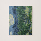 Olijfbomen van Van Gogh met de Alpilles Legpuzzel (Verticaal)