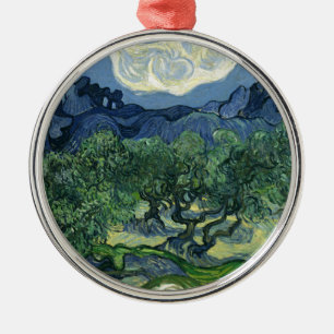Olijfbomen van Van Gogh Metalen Ornament