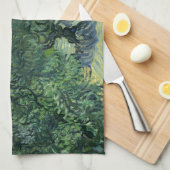 Olijfbomen van Van Gogh Theedoek (Quarter Fold)
