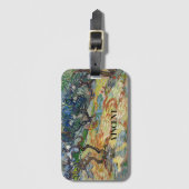 Olijfbomen van Vincent Van Gogh Bagagelabel (Voorkant (verticaal))
