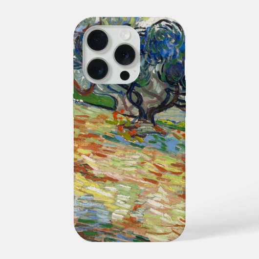 Olijfbomen van Vincent Van Gogh iPhone Hoesje (Achterkant)