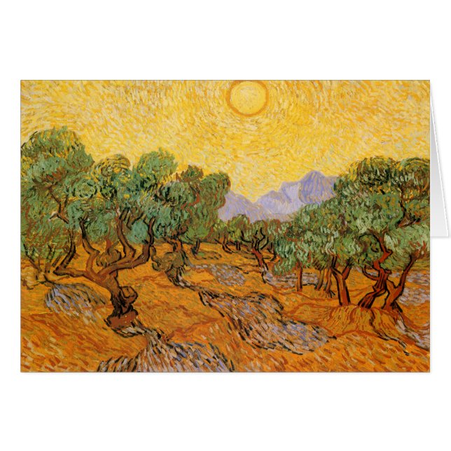 Olijfbomen, Vincent Van Gogh (Voorkant Horizontaal)