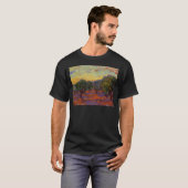 Olijfbomen - Vincent Van Gogh T-shirt (Voorkant volledig)