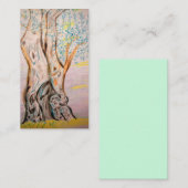 Olijfbomen Visitekaartje (Voorkant / Achterkant)