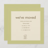 olijfbomenaankondiging aankondiging (Voorkant / Achterkant)