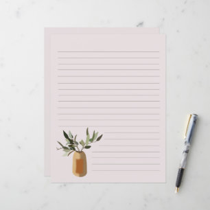 Olijfboom in met damesbekleding bekleed papier voo