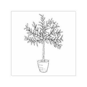 Olijfboom stempel